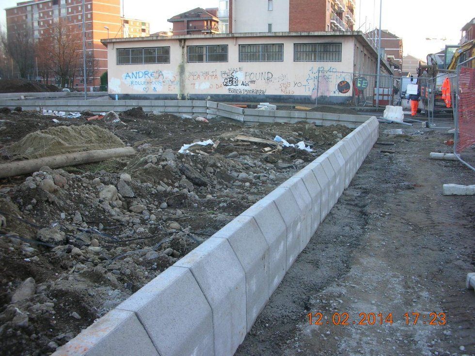 rifacimento di marciapiede