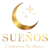Gold crescent moon with stars above