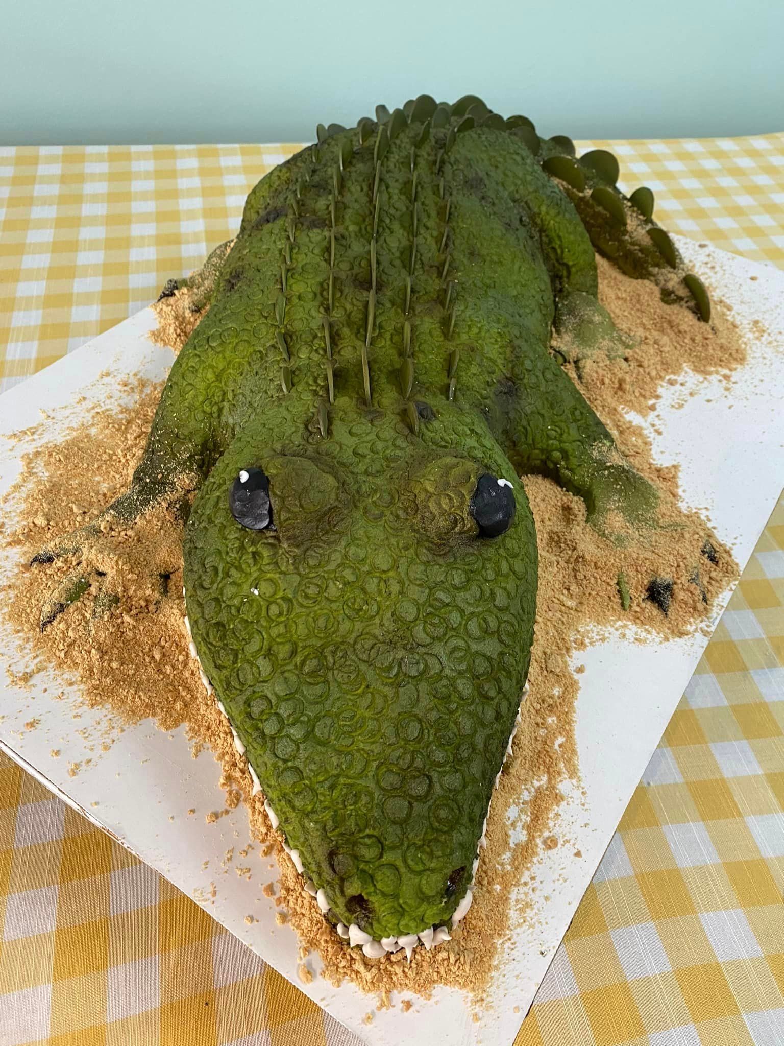 a beautifully decorated cake