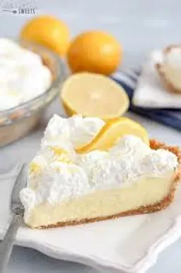 slice of lemon meringue pie