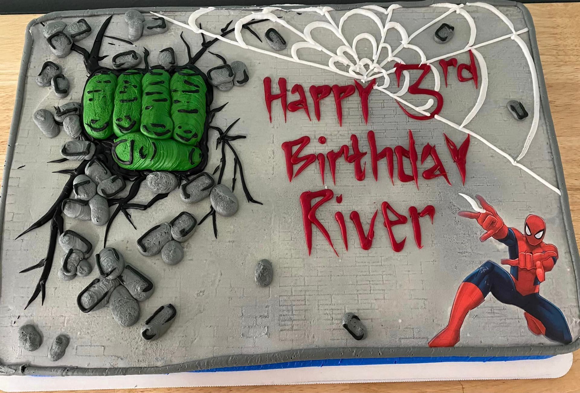 a beautifully decorated cake