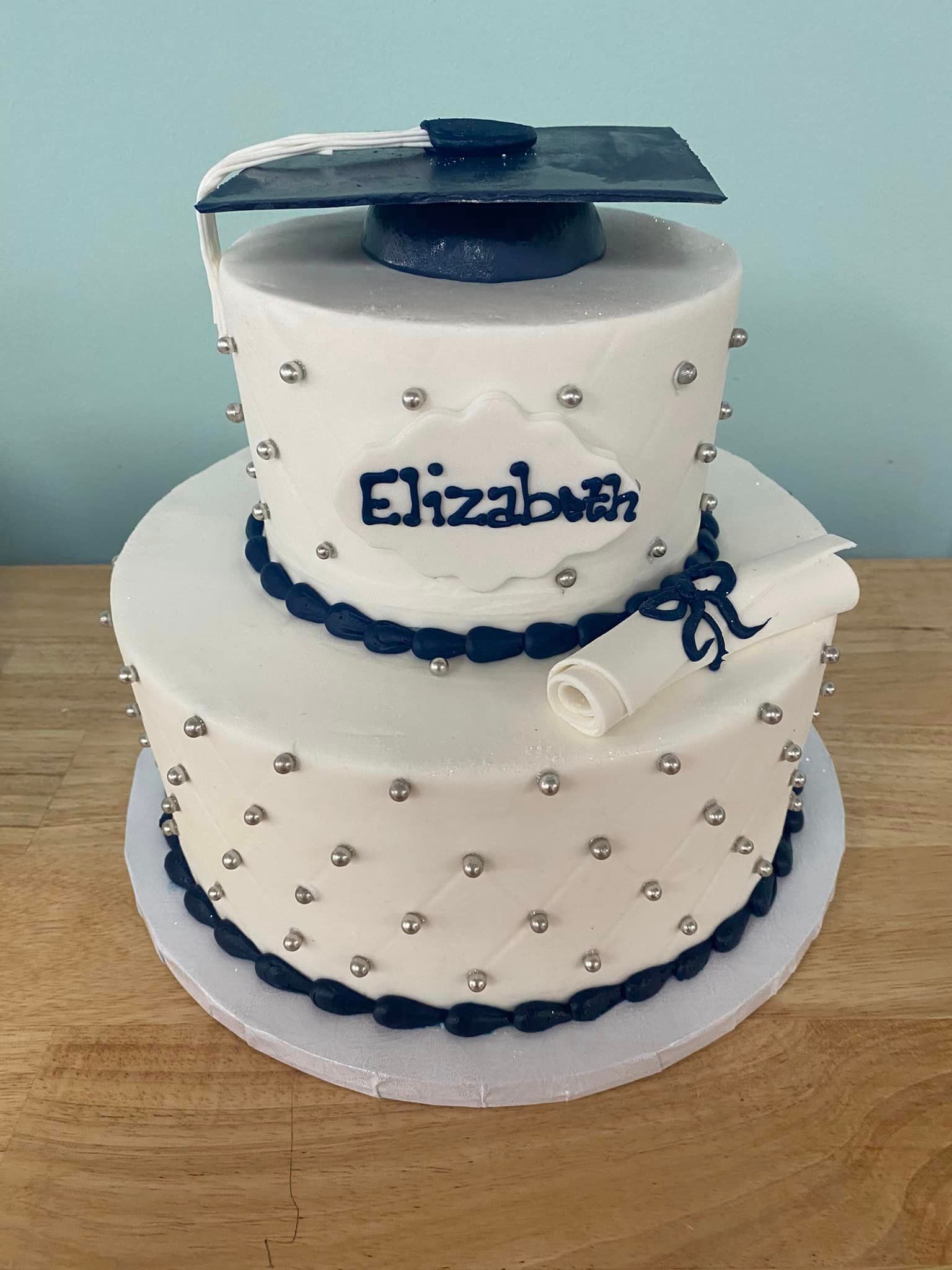 a beautifully decorated cake