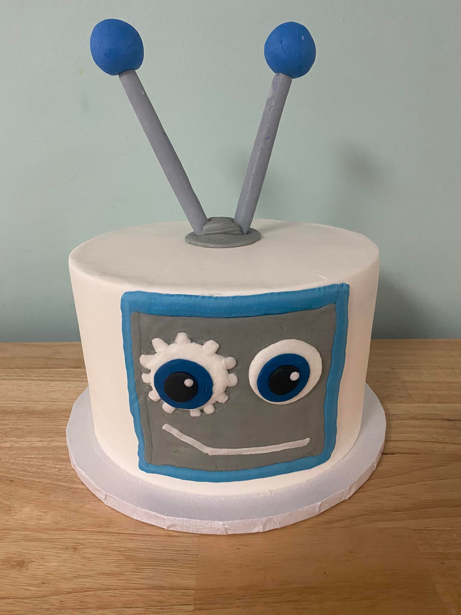 a beautifully decorated cake