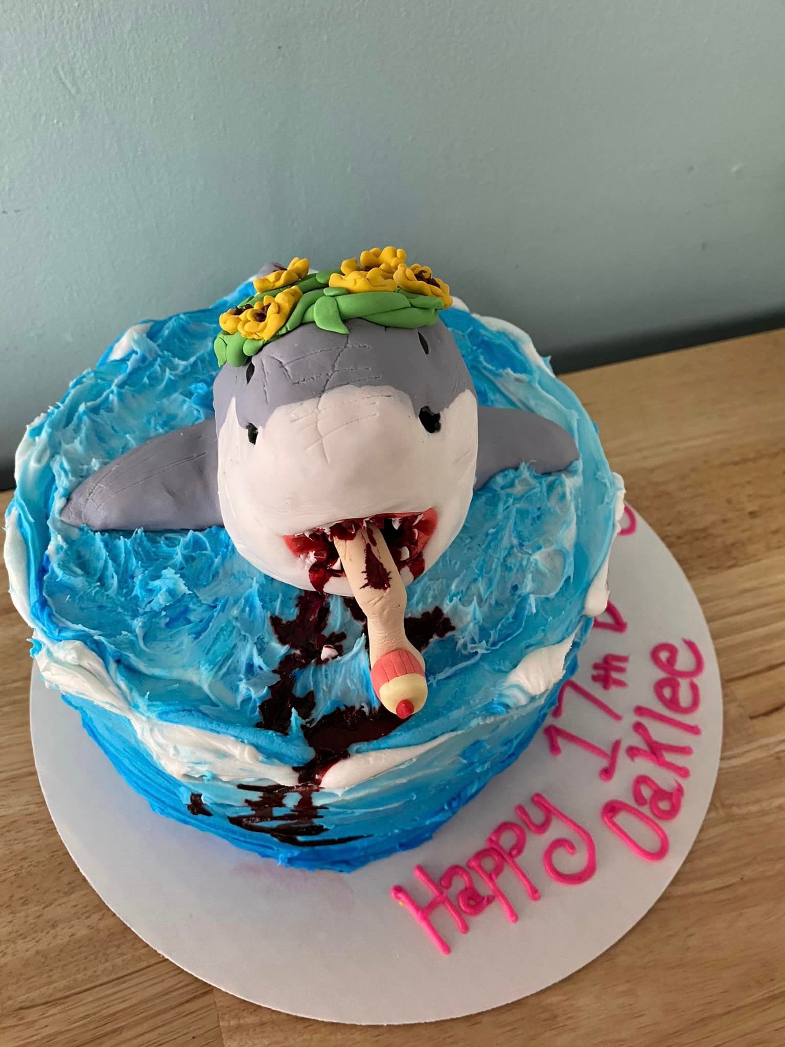 a beautifully decorated cake