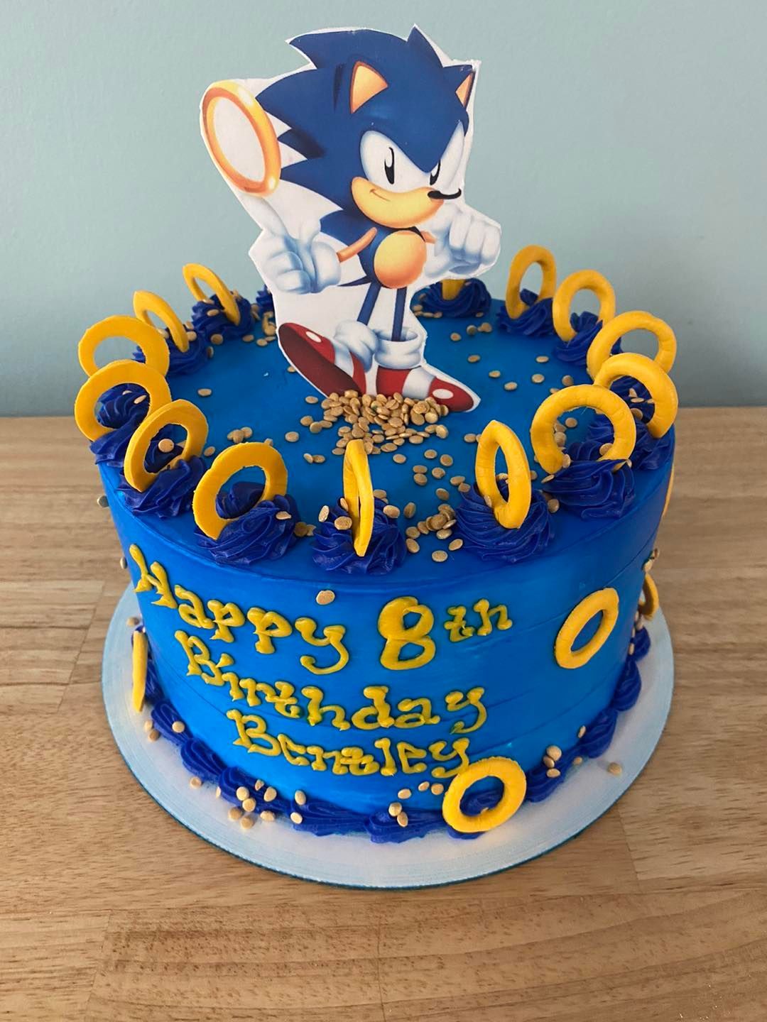 a beautifully decorated cake