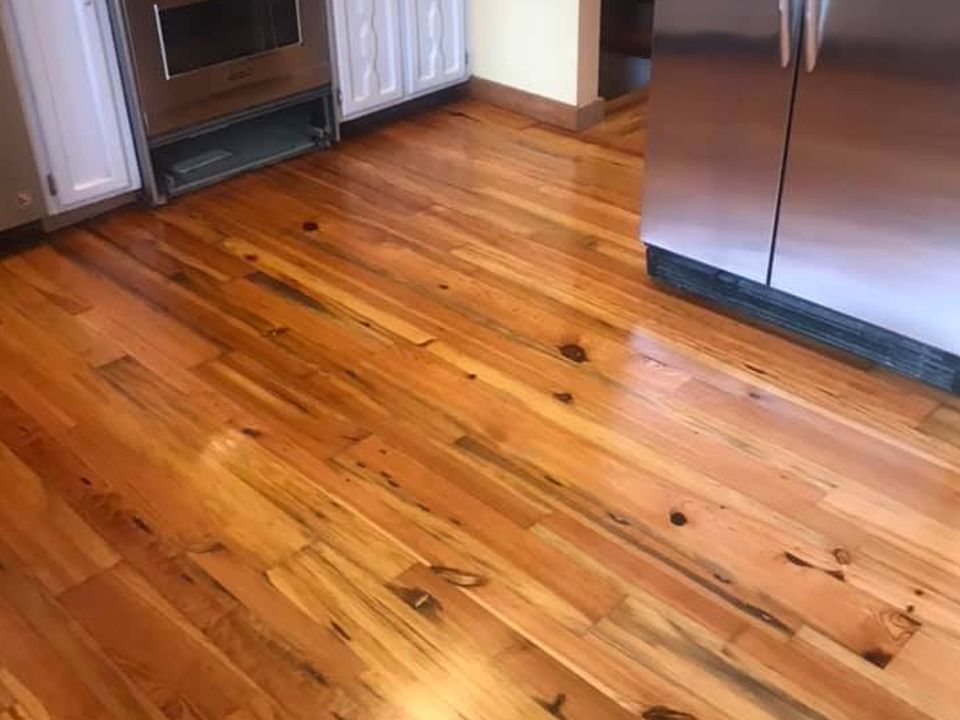 Kitchen With Hardwood Flooring