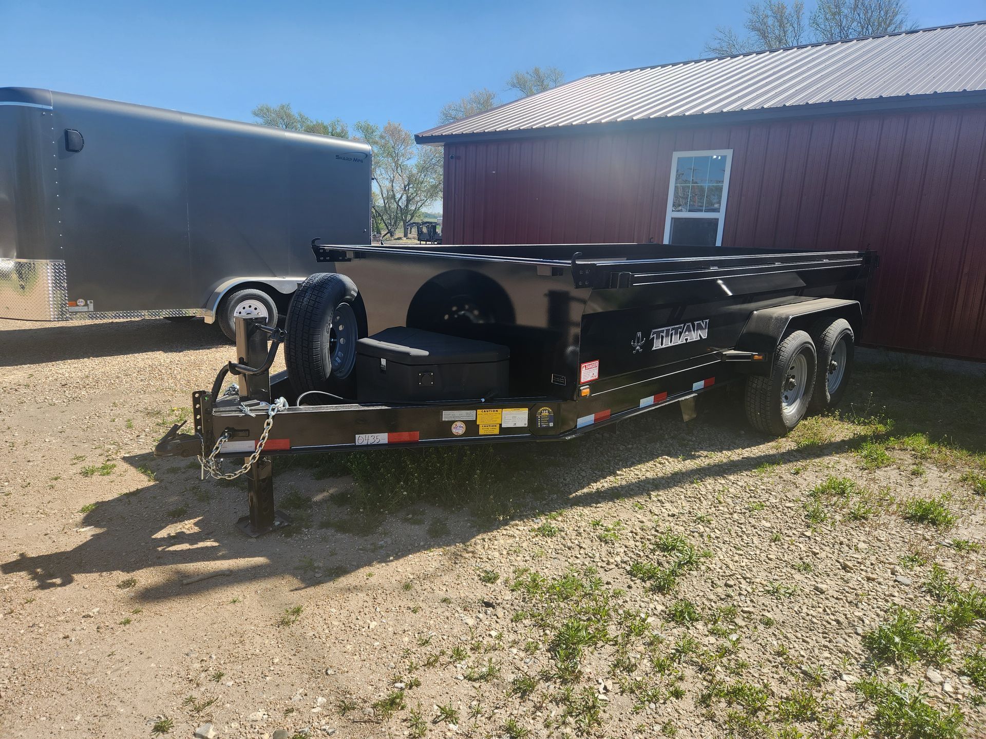 New Dump Trailers In Stock Kansas Livestock, Flatbed, Horse