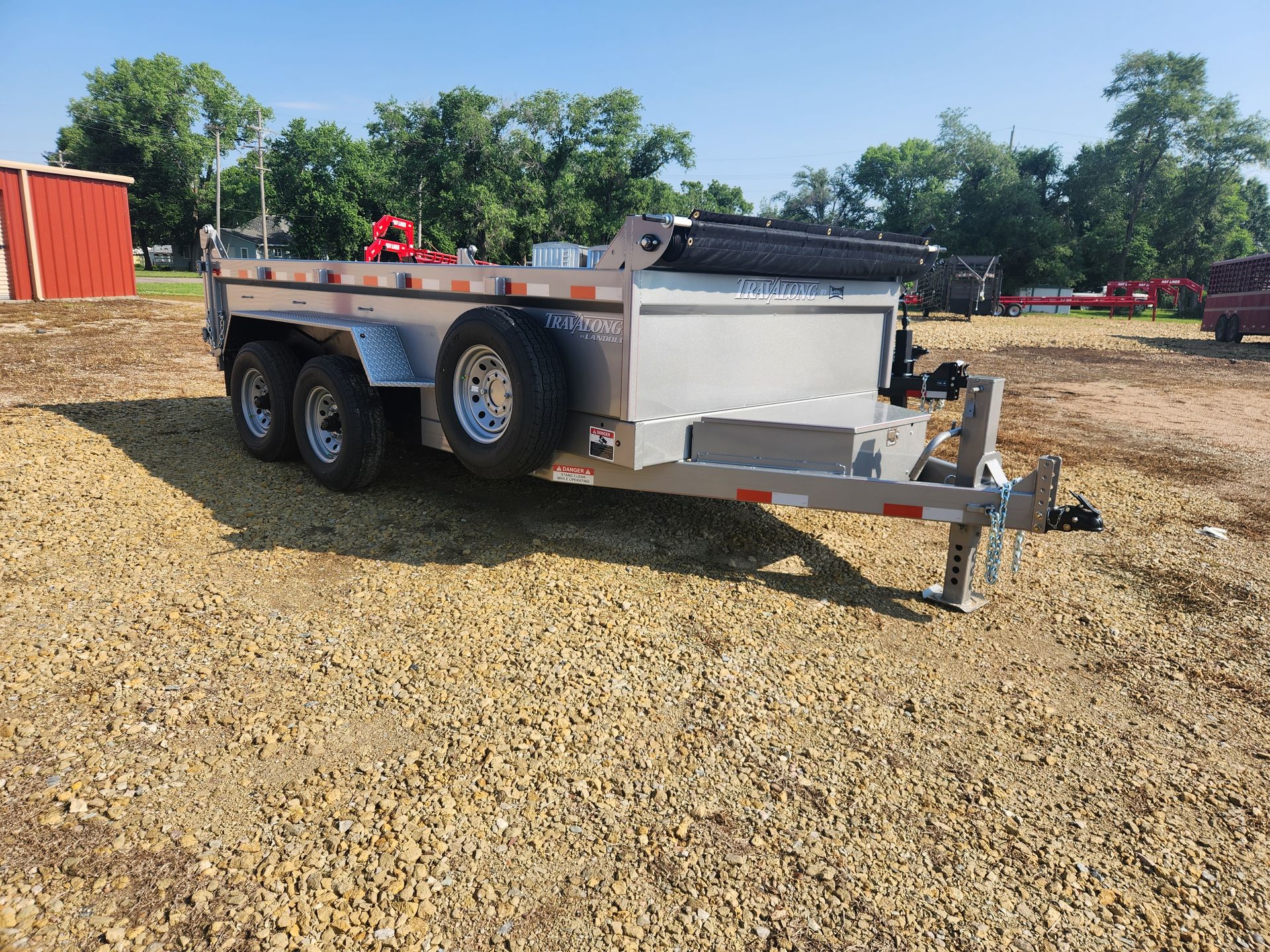 New Dump Trailers In Stock Kansas Livestock, Flatbed, Horse