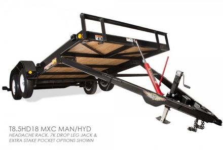 H&H MXC C-Series Car Hauler – Manual Tilt