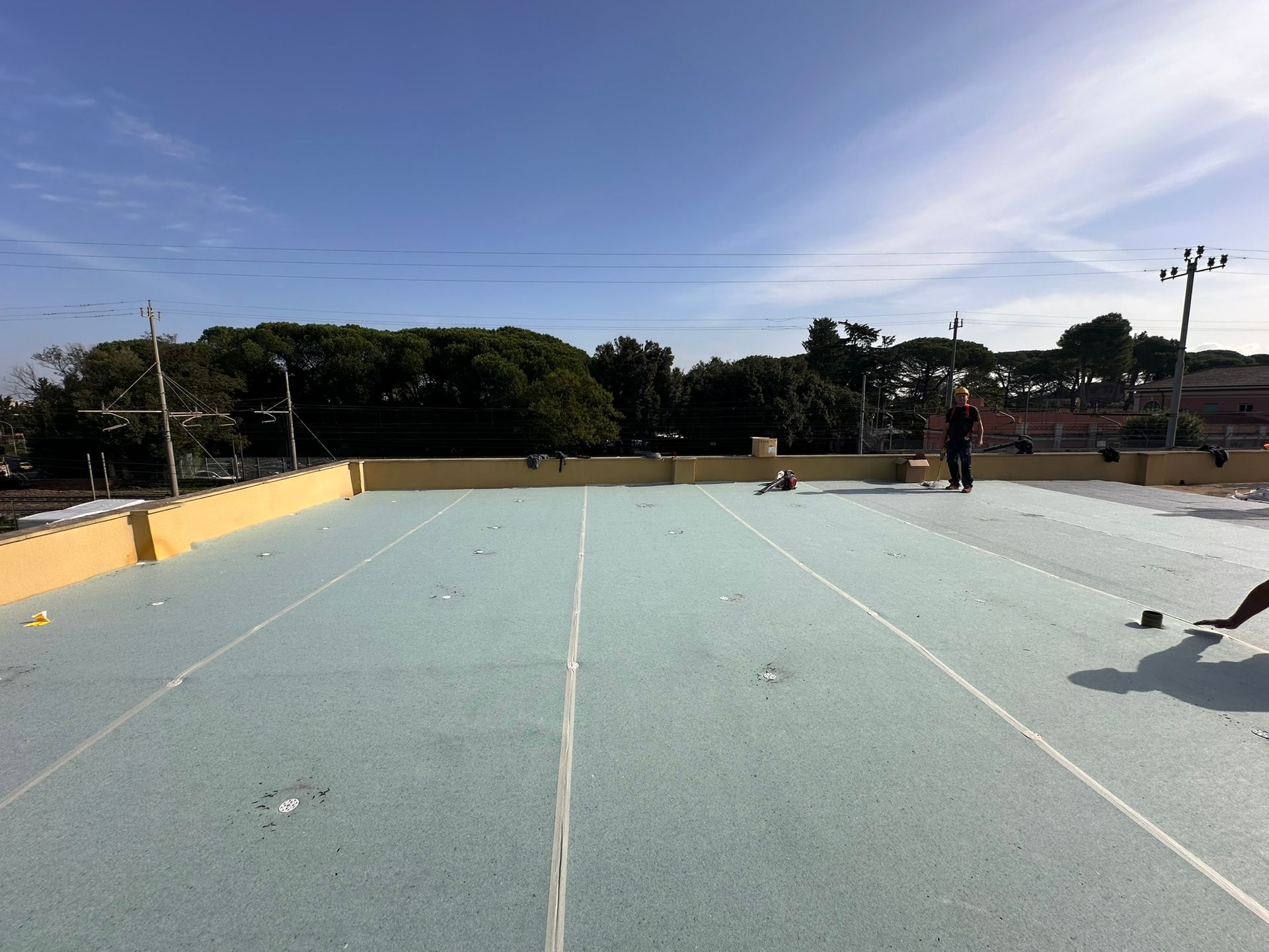 isolamento termico a Roma con schiuma poliuretanica