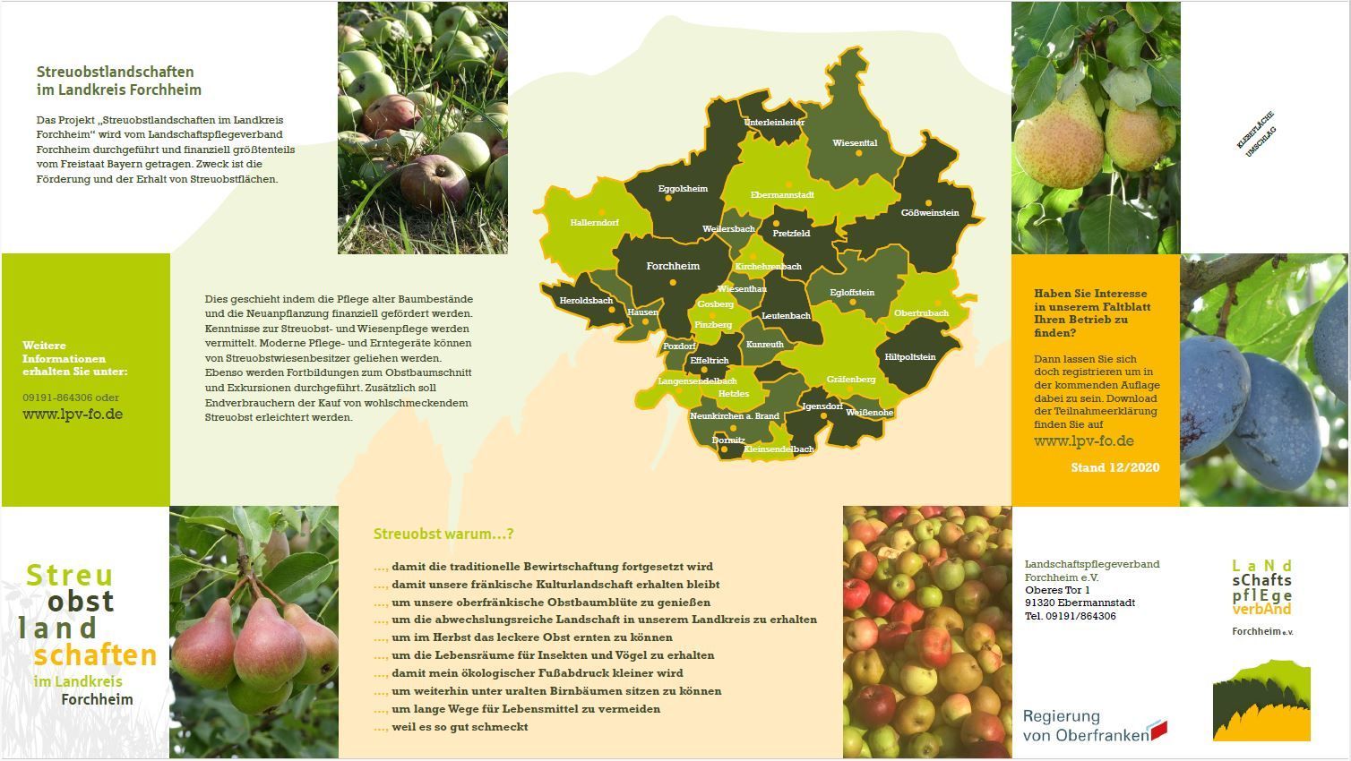Streuobstlandschaften Flyer