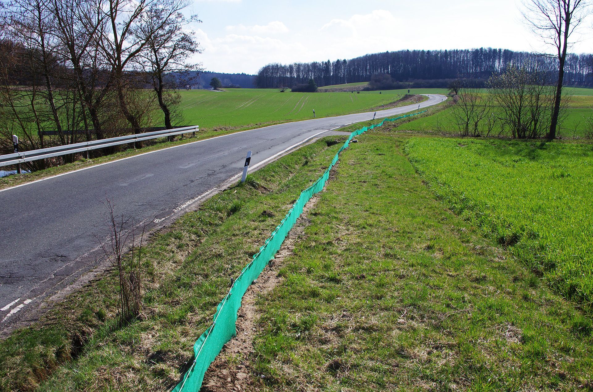 Amphibien-Leitsysteme im Landkreis Forchheim