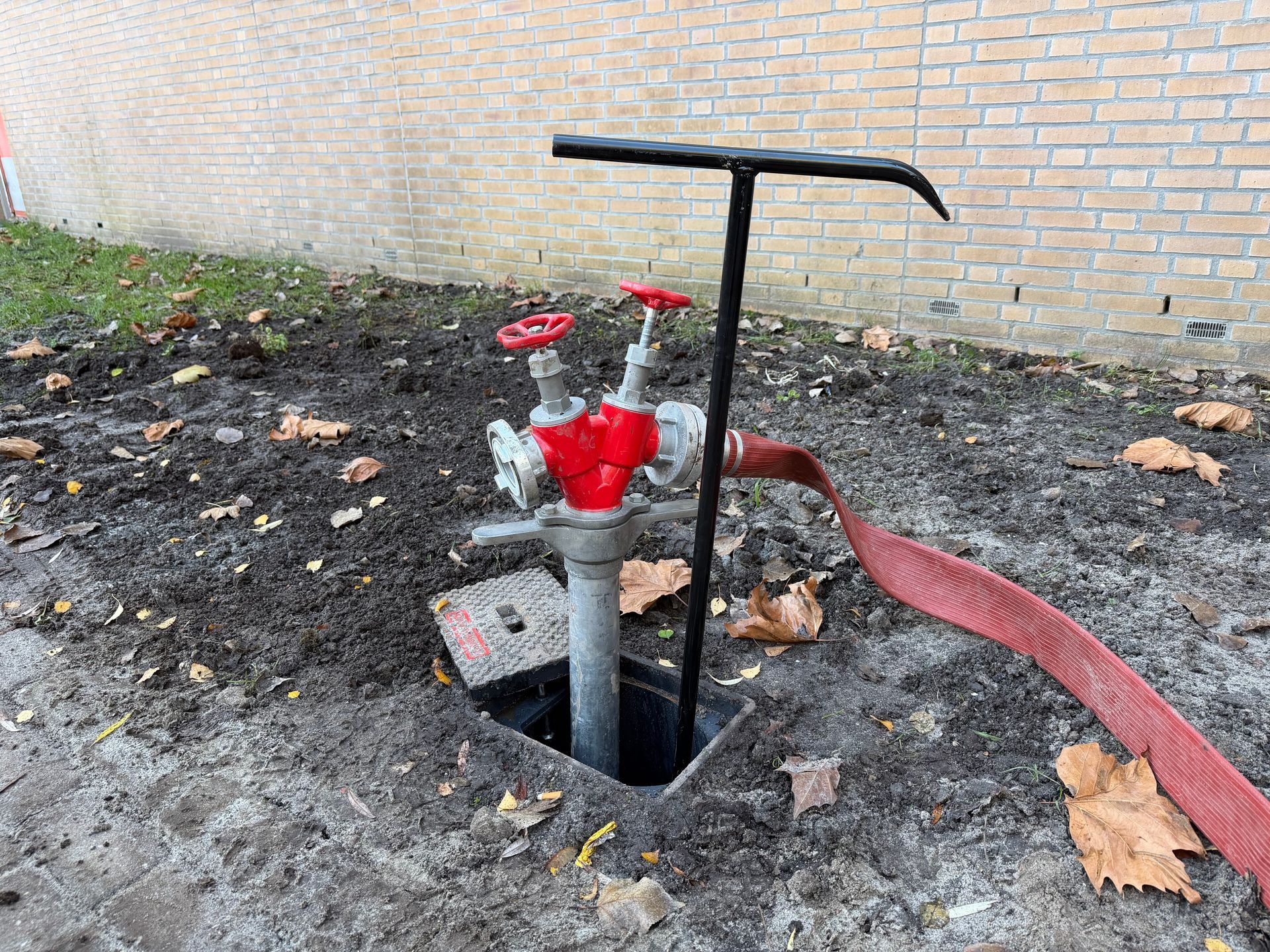Bovengronds hydrant naar ondergronds Rotterdam 1