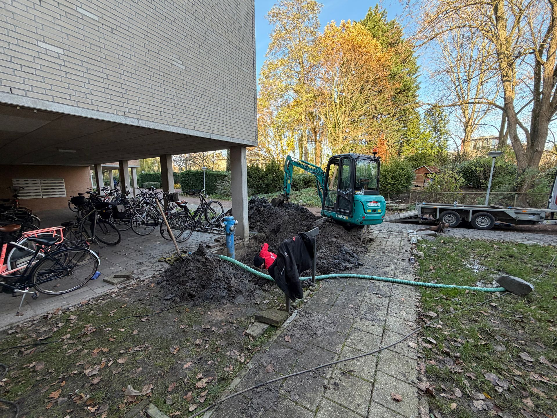 Bovengronds hydrant naar ondergronds Rotterdam 10