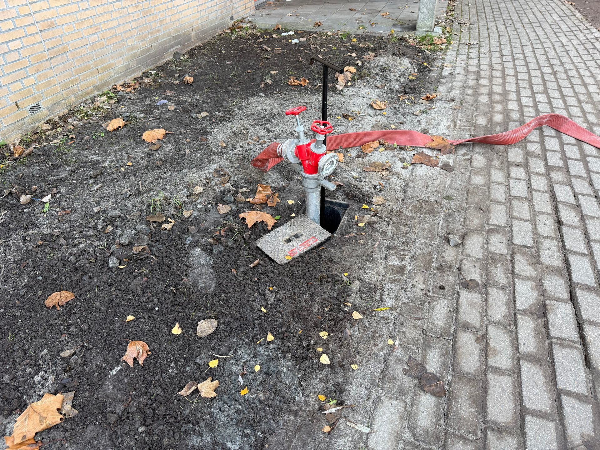Bovengronds hydrant naar ondergronds Rotterdam 2