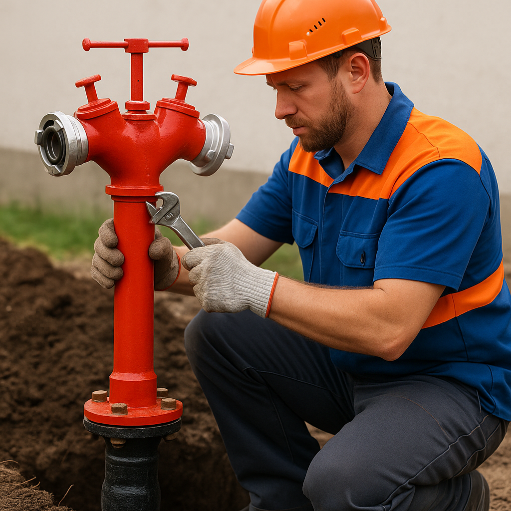 Brandkraan installeren door brandkranen.nl afbeelding