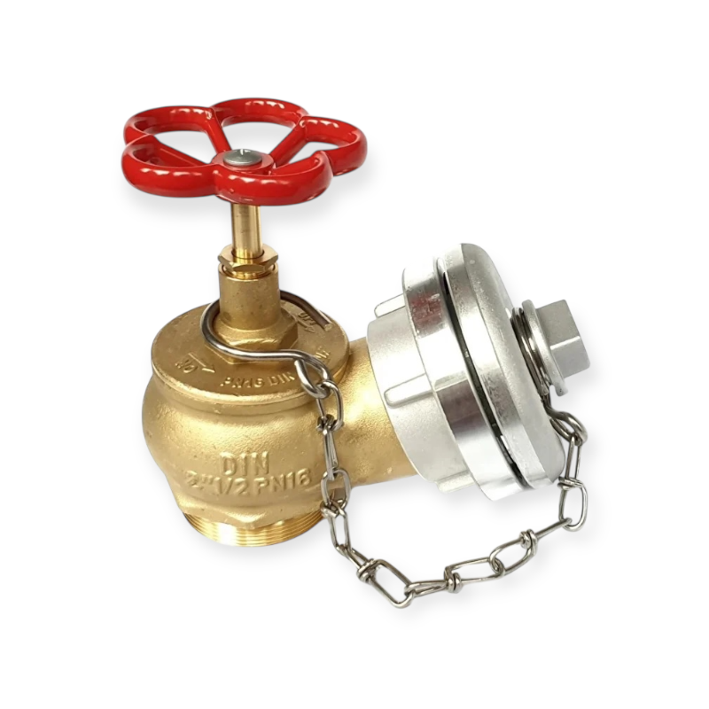 Brandkraan messing - DN 65 - 2,5 duims - Storz NOK81