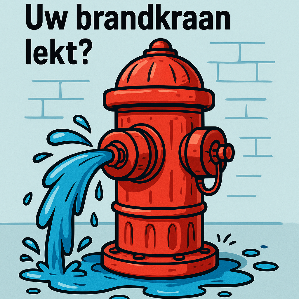 De paniek breekt uit wanneer uw brandkraan hydrant lekt