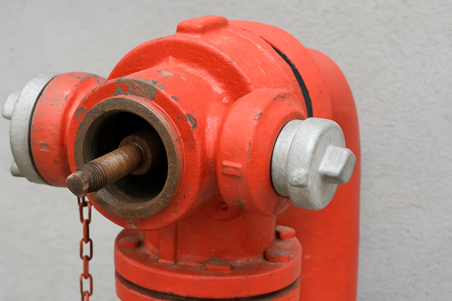 Spindel van uw brandkraan gebroken