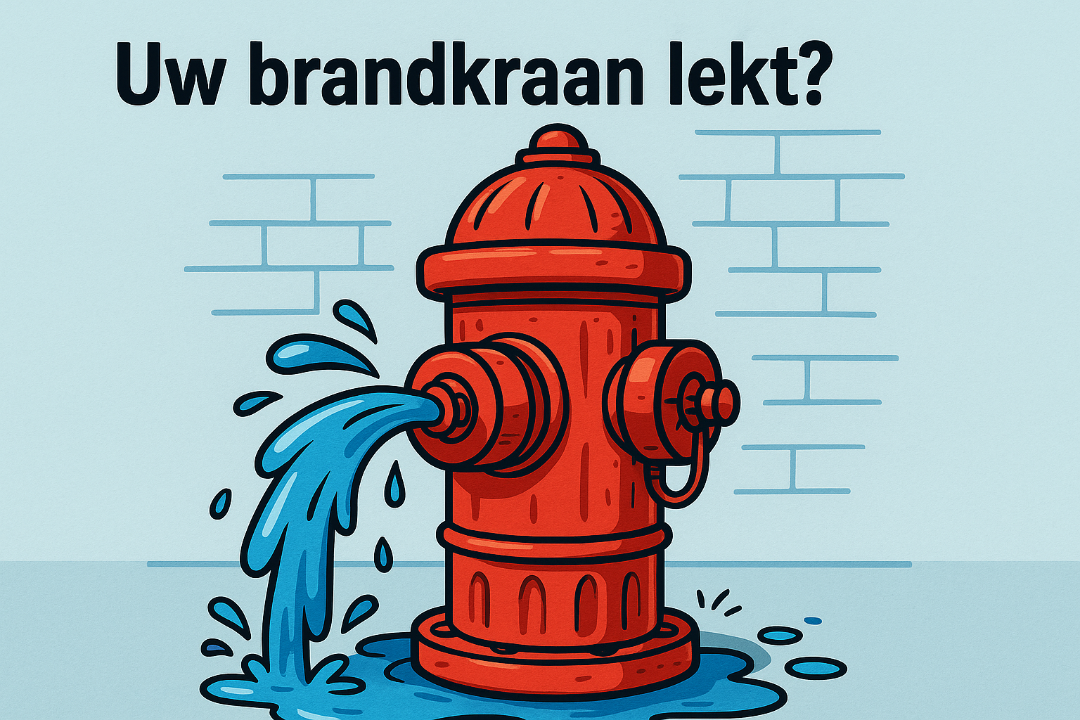 Uw brandkraan lekt – Oorzaken, risico’s en oplossingen