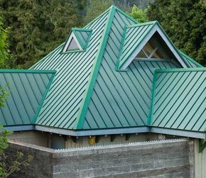 Beautiful Green roof with dormer