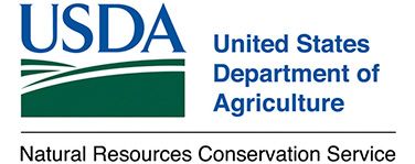United States Department of Agriculture logo in blue and green