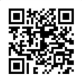 Código QR: patrón de cuadrados blancos y negros.