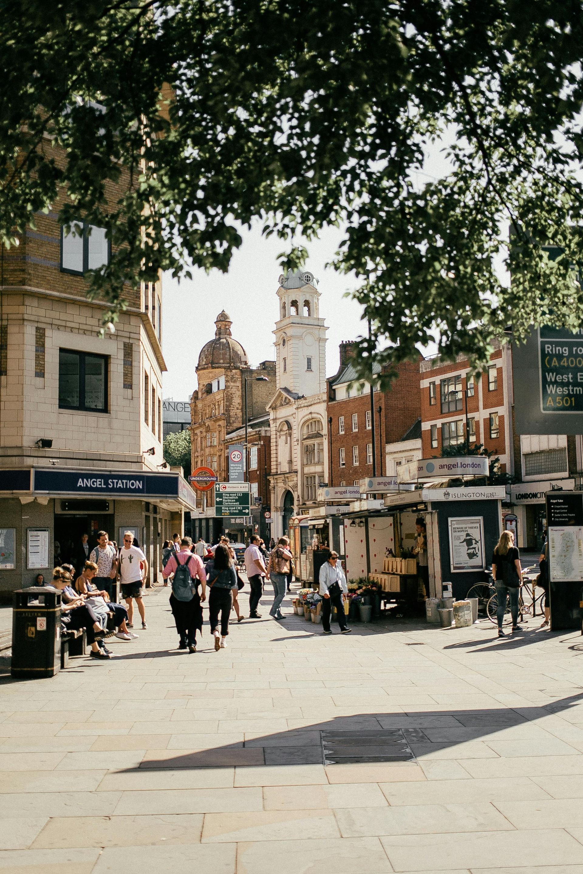 Picture of Angel station  by Free Mortgage Advisors in Islington