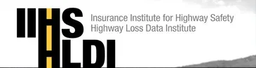 Logo for the Insurance Institute for Highway Safety and Highway Loss Data Institute. The logo uses a black bold font and a yellow line.