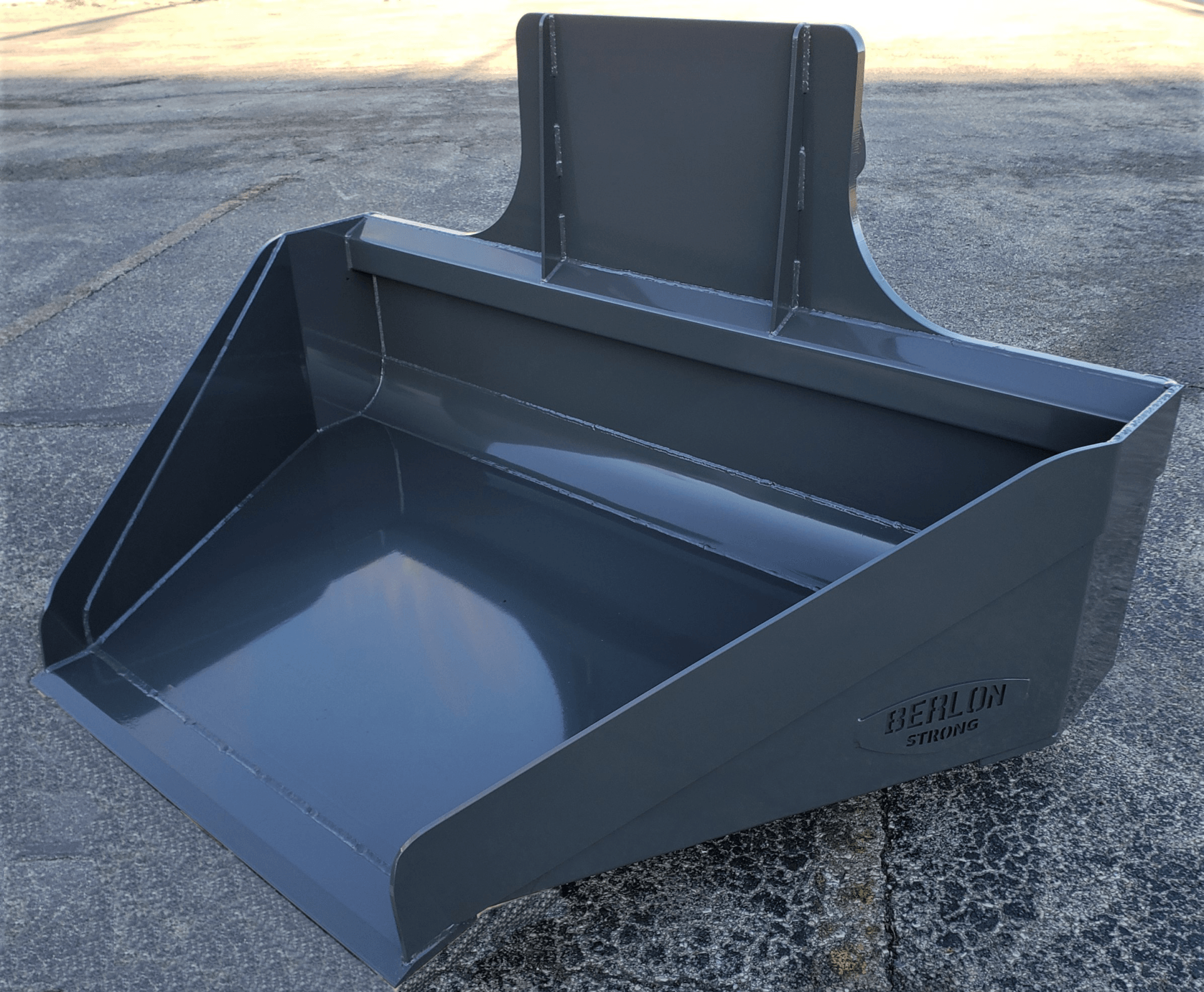 Custom Buckets for Skid Steers, Compact Tractors, Loaders Berlon