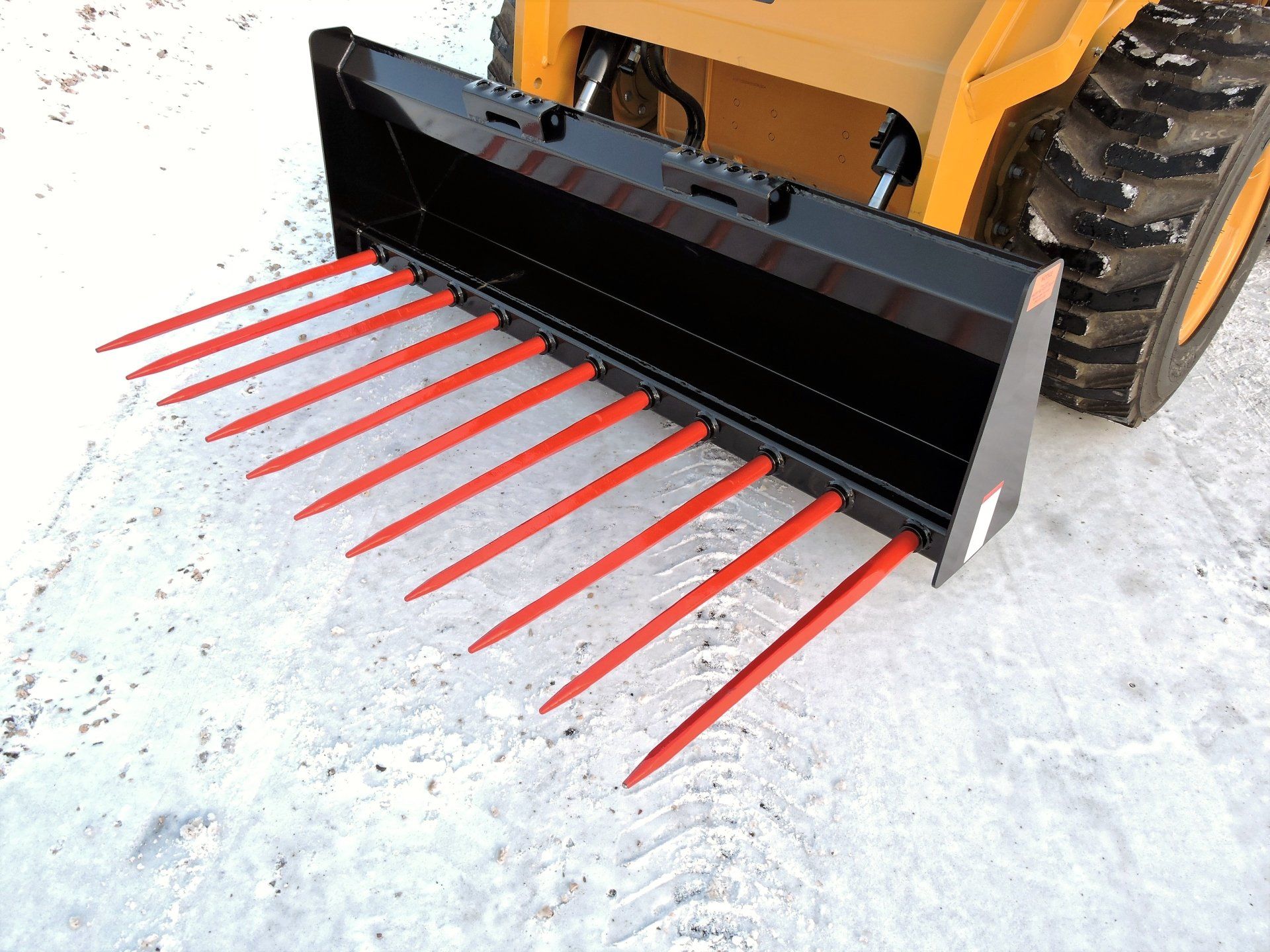 Skid Steer Master Tool Manure Fork Berlon Industries