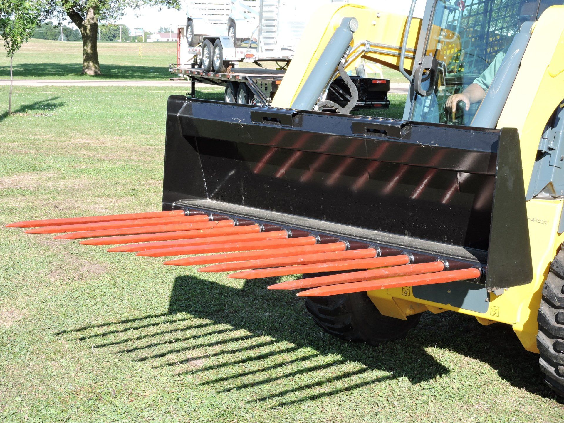 Skid Steer Master Tool Manure Fork Berlon Industries