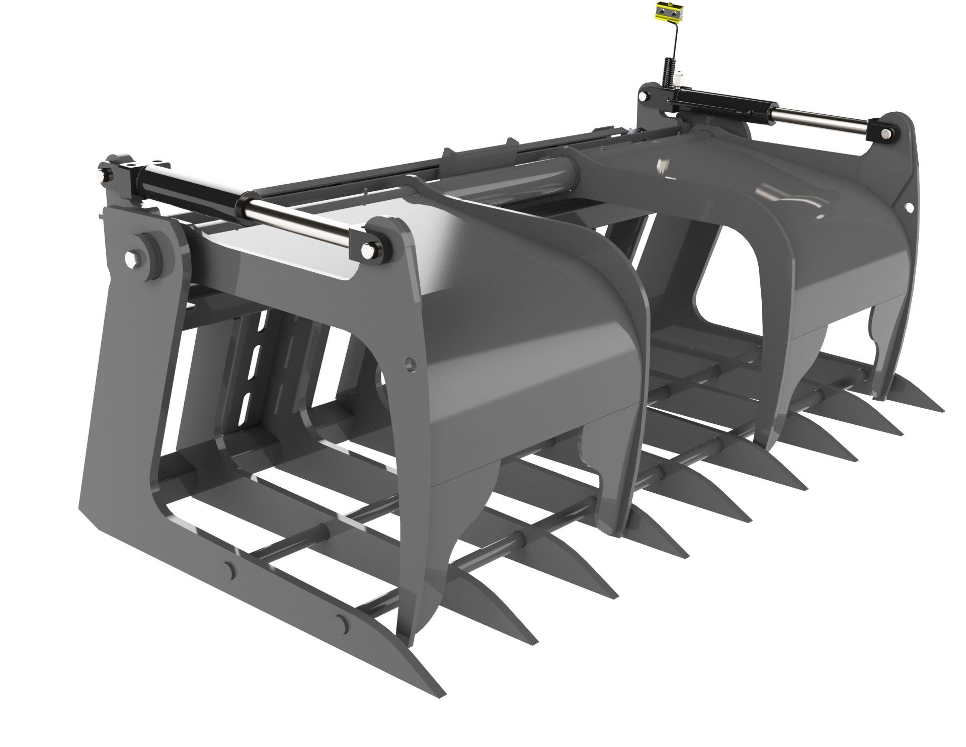 Grapples for skid steers, loaders, compact tractors Berlon Industries