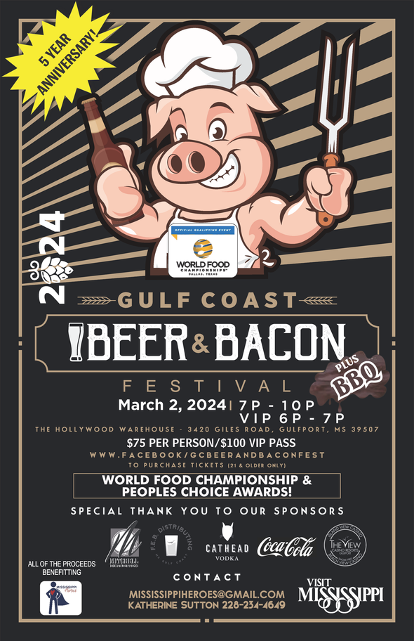 Gulf Coast Beer And Bacon Festival 2024 Festivals Fifty Grande