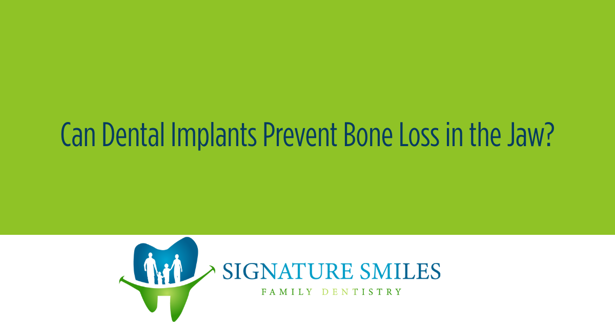 Blog cover for 'Can Dental Implants Prevent Bone Loss in the Jaw?'
