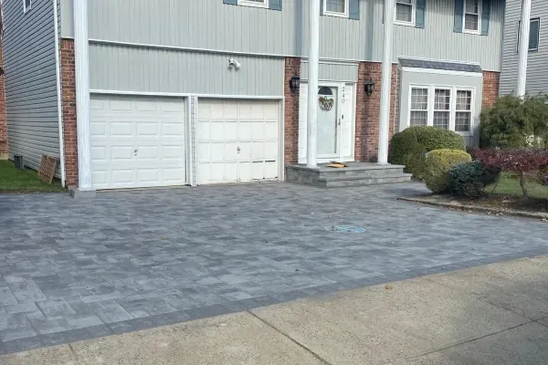 Custom driveway construction