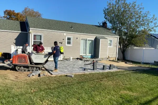 Custom patio design and construction