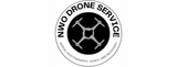 NWO Drone Service logo with drone illustration and text.