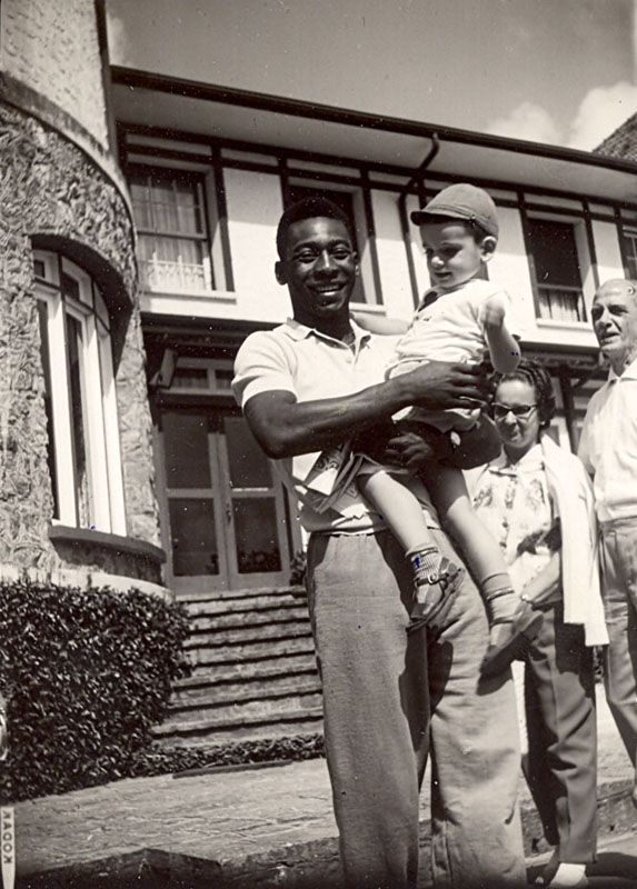 Pelé no Hotel Vila Inglesa