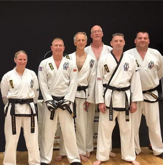 Fully qualified black belt team of instructors