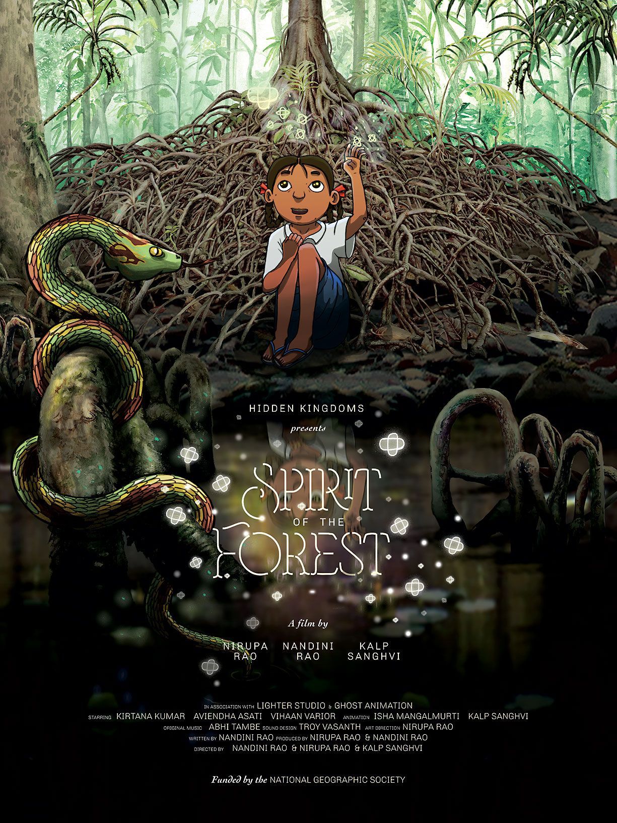 Movie poster, Spirit of the Forest.