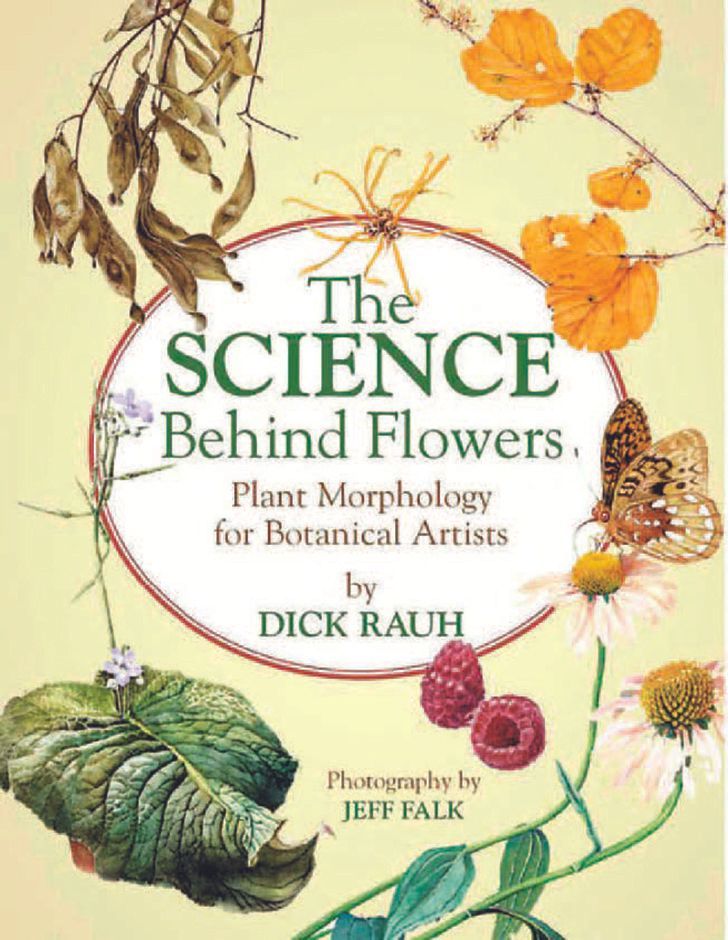 Book cover, The Science Behind Flowers.