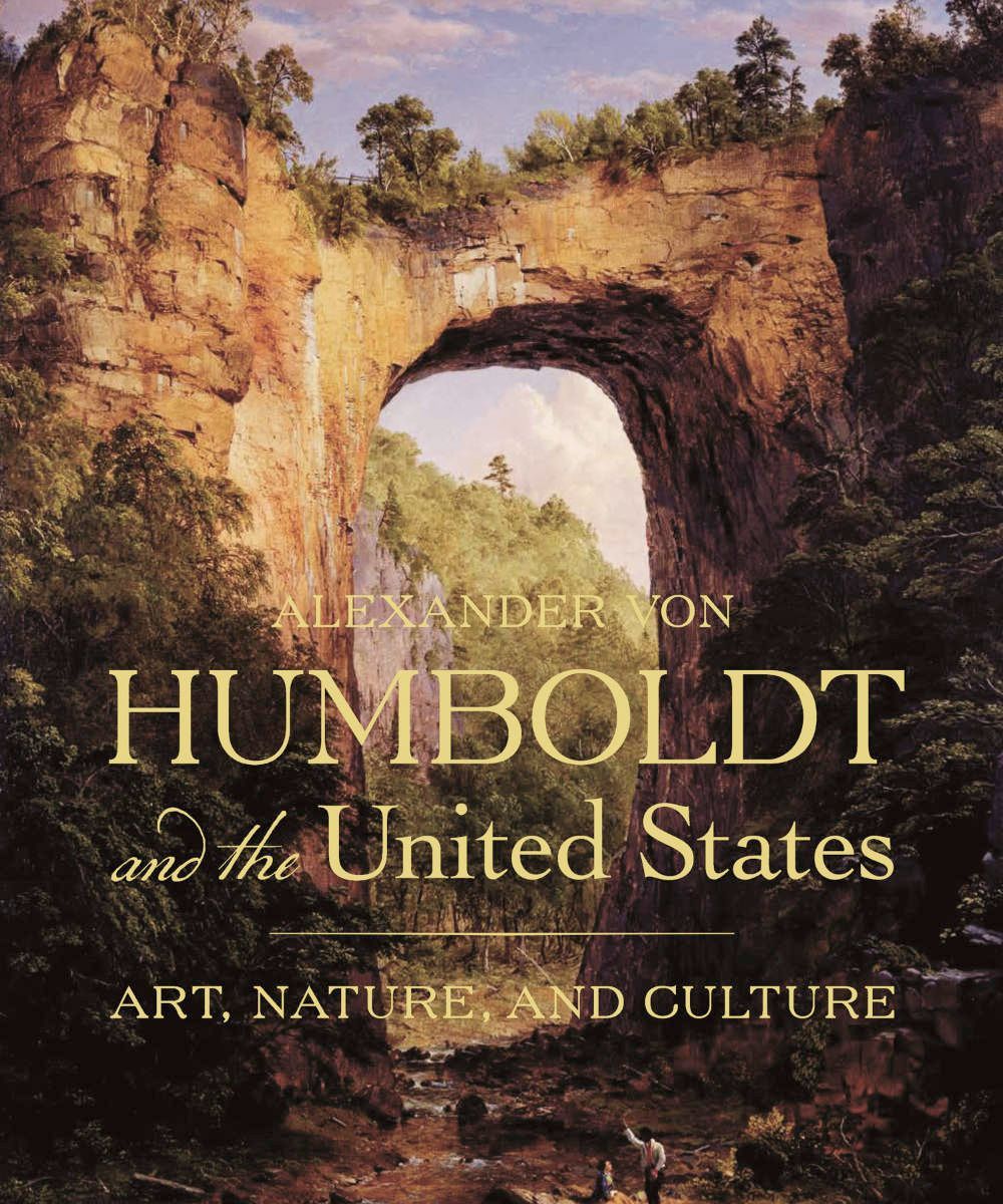 Book cover: Frederic Edwin Church, The Natural Bridge, Virginia, 1852, oil on canvas, 28 x 23 in.