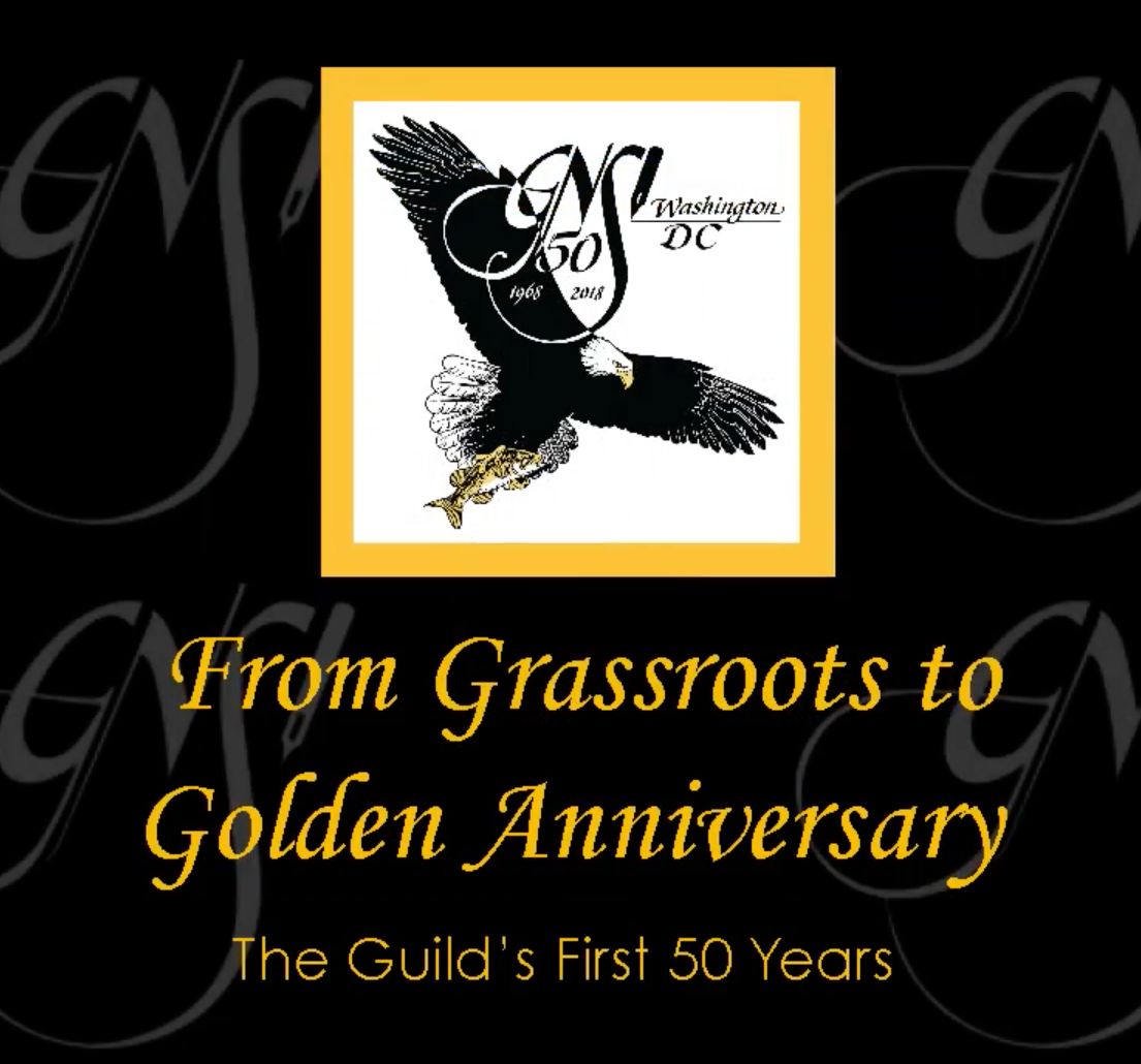 GNSI 50th Anniversary title slide - Bald Eagle and DC conference logo