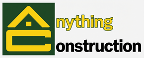 Logo: yellow house and "AC" inside a green square, with "anything construction" in yellow and black.