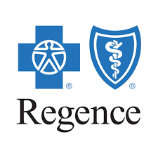 Logo for Regence Blue Cross Blue Shield.