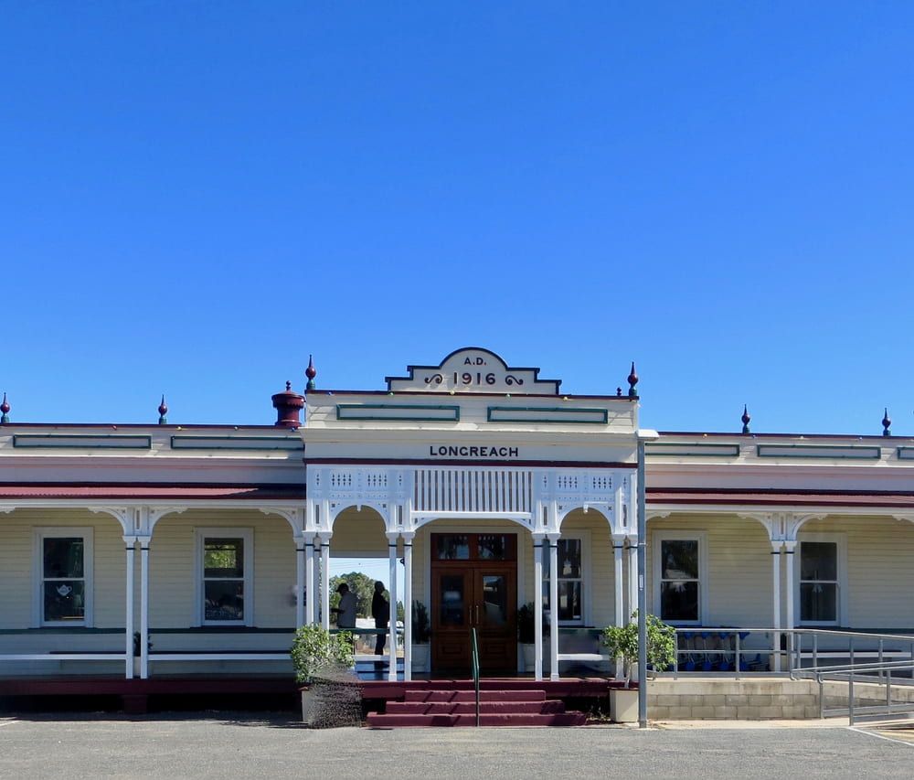 A Building With The Year 1916 On The Top Of It —  Accidental Health & Safety NQ & Mt Isa In Longreach, QLD