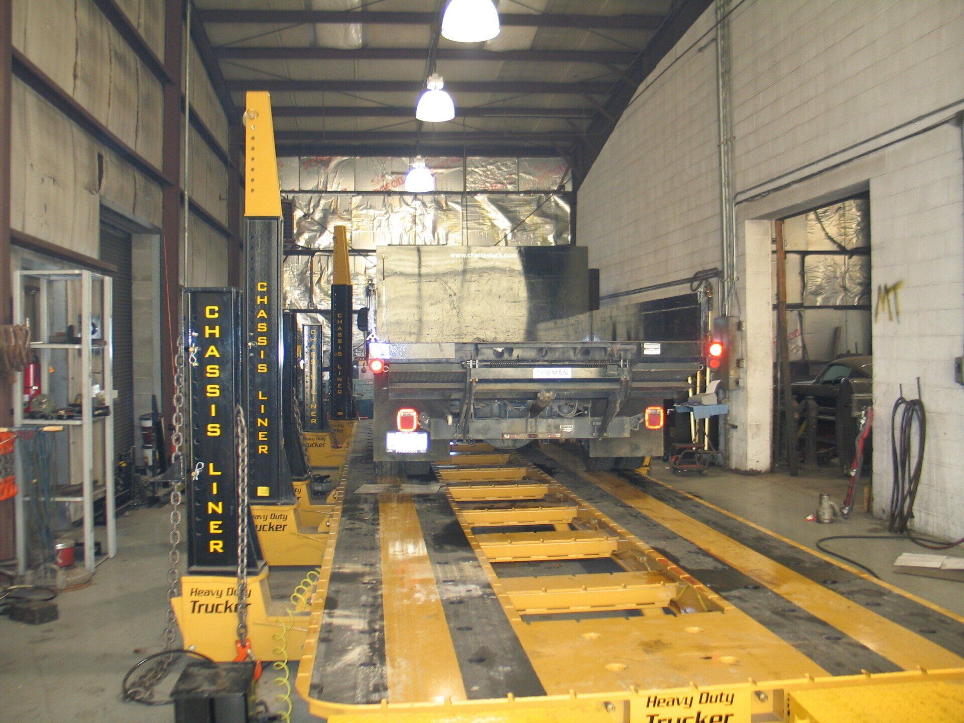 Blasting Bay - Hagerstown, MD - Hagerstown Spring & Alignment Inc