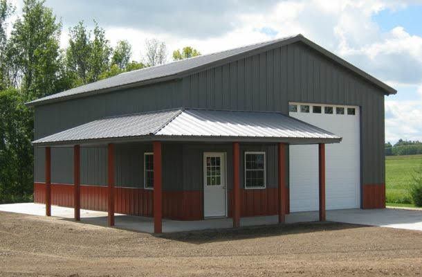 Hybrid Building in El Dorado, KS with Mid-Kansas Pole Barns