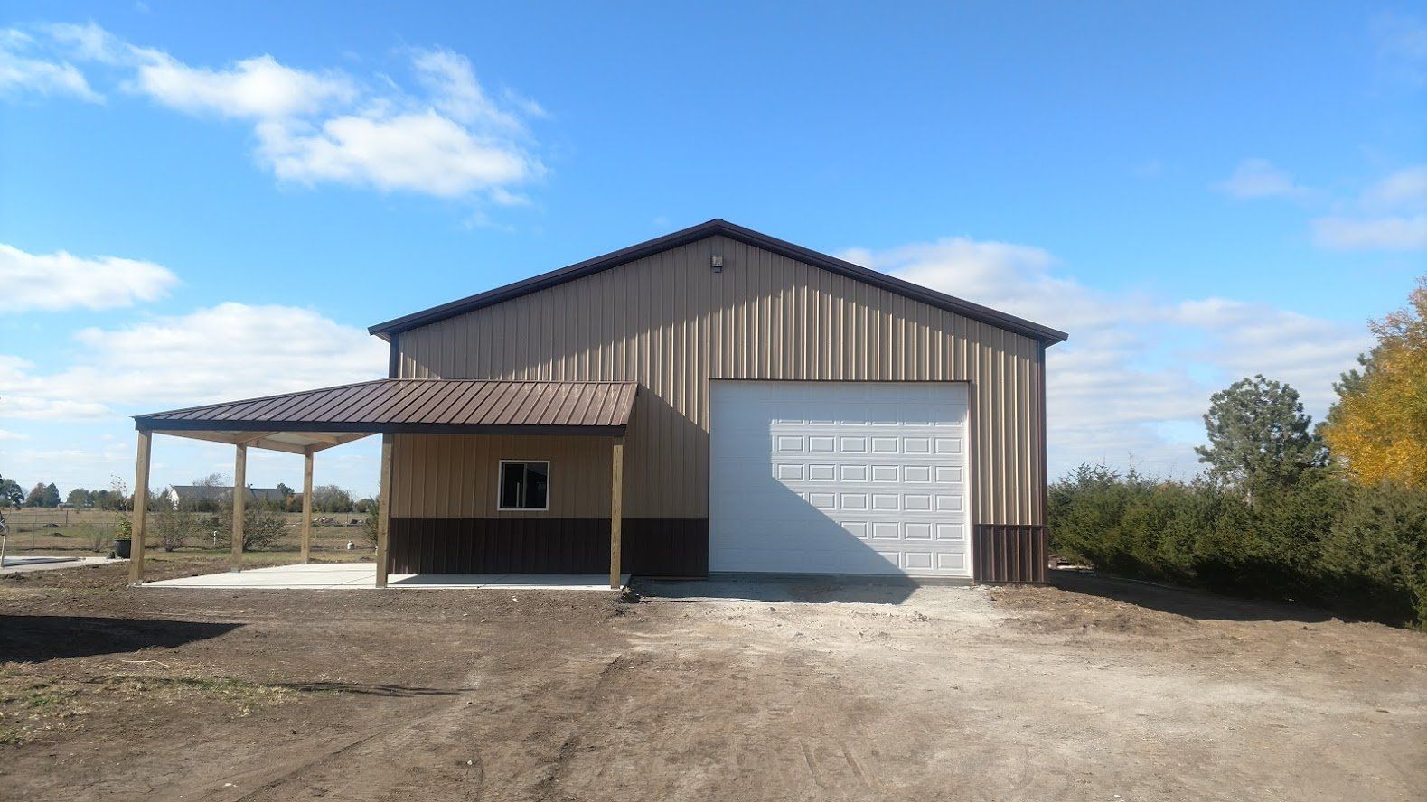 Hybrid Building in El Dorado, KS with Mid-Kansas Pole Barns